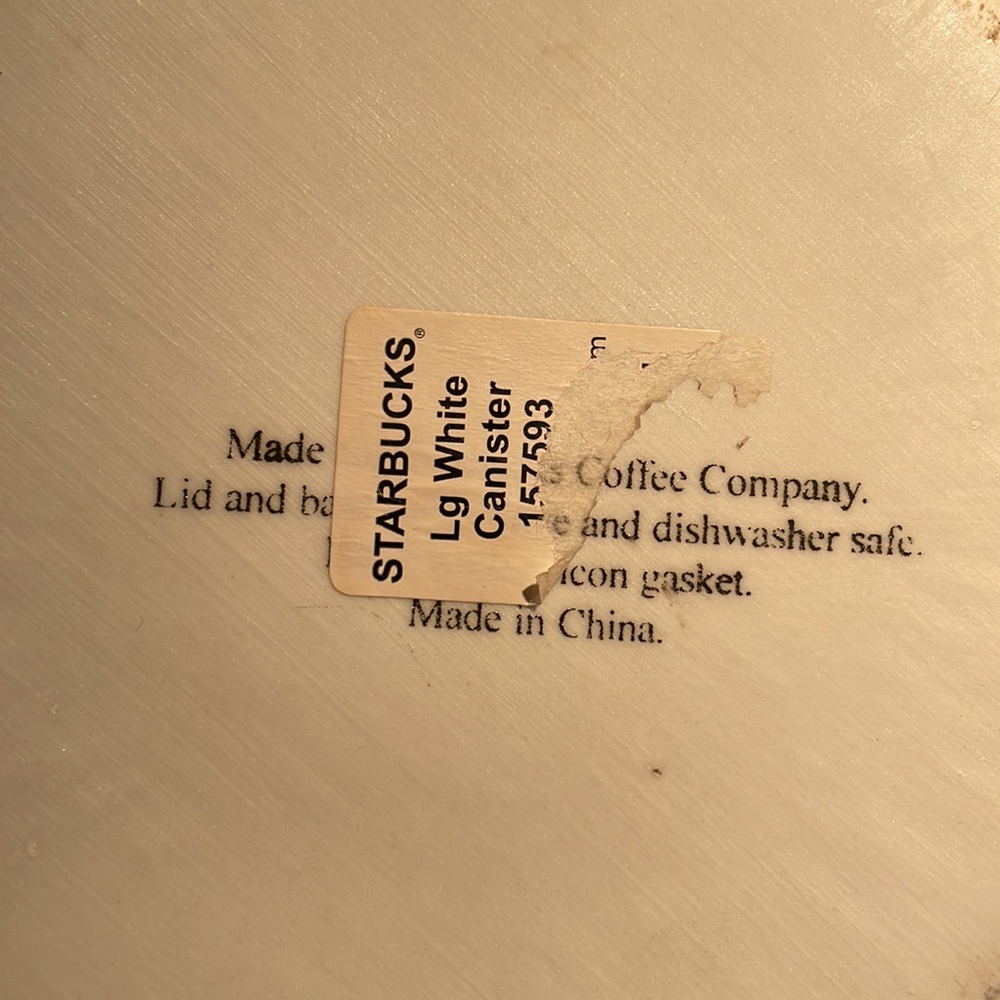 Starbucks ceramic container & scooper - Picture 8 of 8